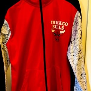Chicago bulls zip up jacket